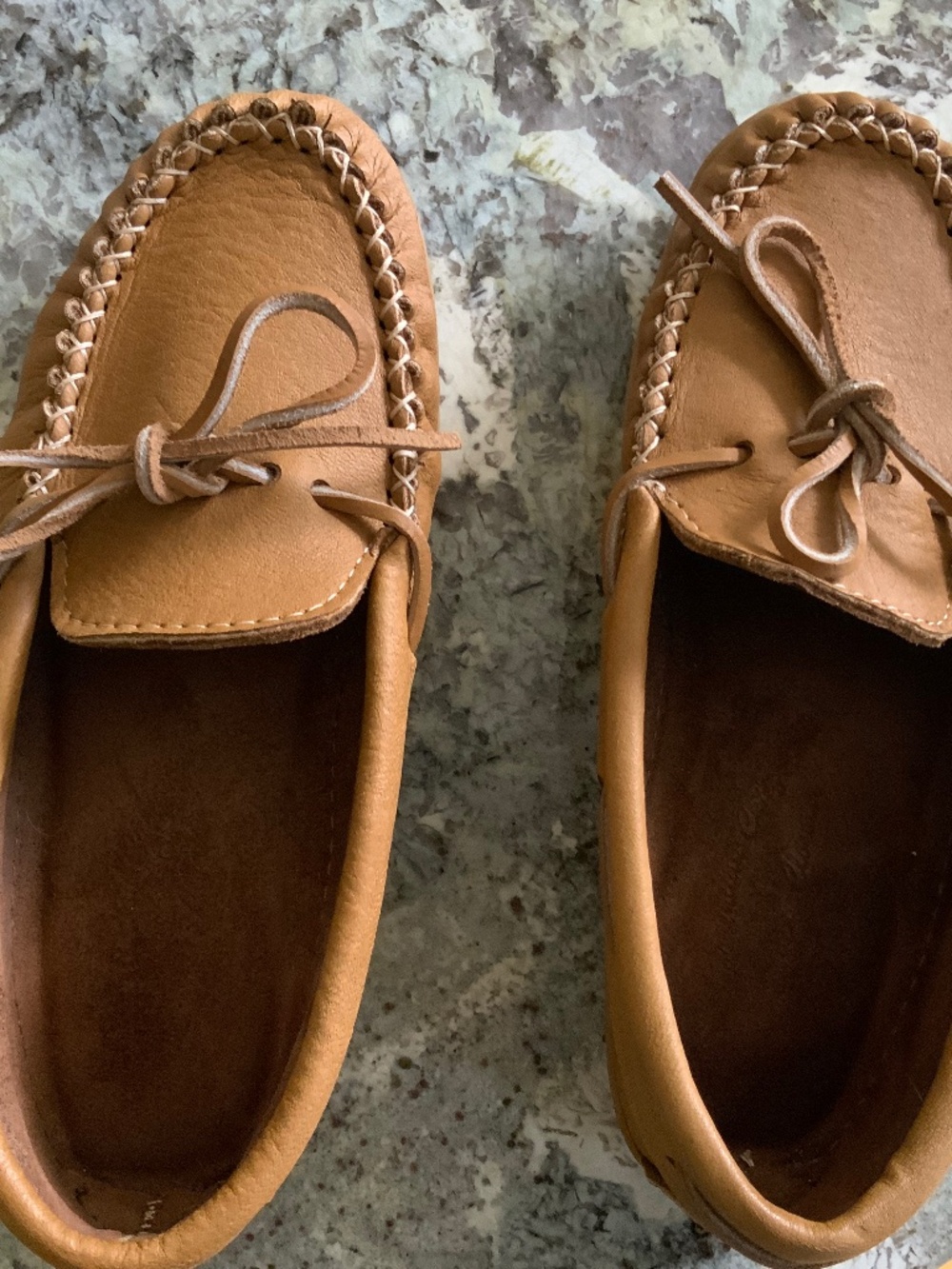 Handcrafted in Canada, Laurentian Chief moccasin  slippers for women